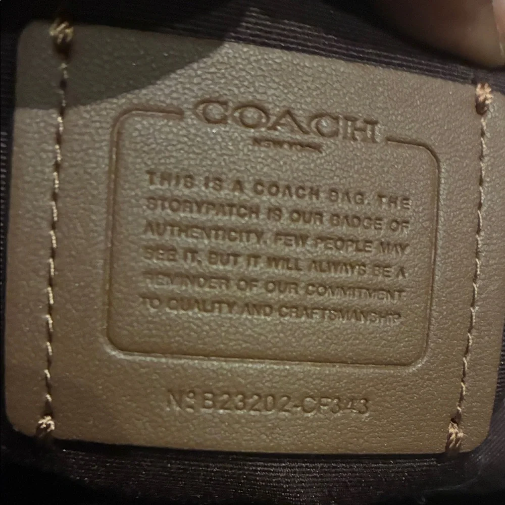 Coach Madi Burgundy Crossbody Bag with Logo Design with cherry 🍒 charm - Picture 12 of 14